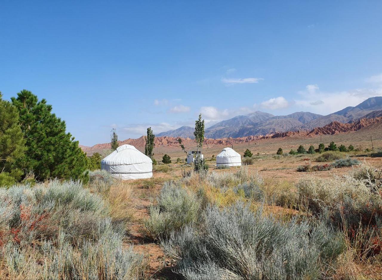 Bed and Breakfast Agat Yurt Camp à Kaji-Say Extérieur photo